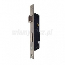 Zamek wpuszczany zapadkowo-zasuwkowy Lob 90/35 Z935B-2-K1 czoło płaskie 22mm