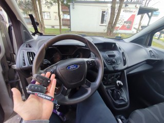 Drugi klucz z pilotem Ford Transit Connect 2014