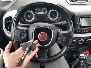 Klucz z immo Fiat 500L
