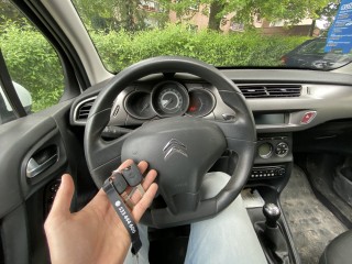 Zapasowy klucz z immobilizerem Citroen C3 2015
