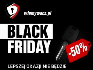 Black Friday w naszym sklepie! -50% na klucze z immobilizerem!