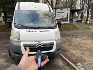 Nowy klucz z pilotem Citroen Jumper