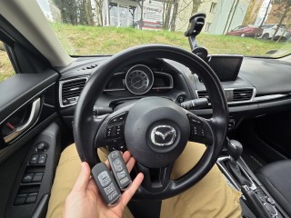 Kolejna Mazda 3 z USA obsłużona! Dorobiliśmy zapasowy klucz Keyless