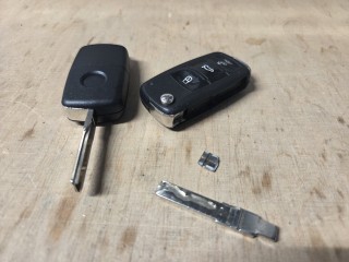 Wymiana obudowy klucza Volkswagen